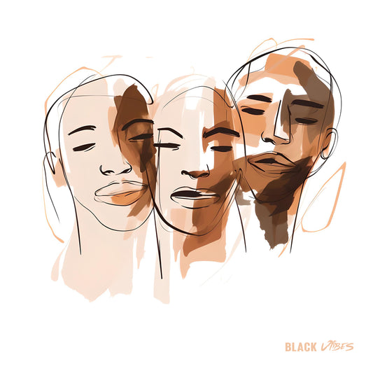 Black Man Moods - Three Headed (II)