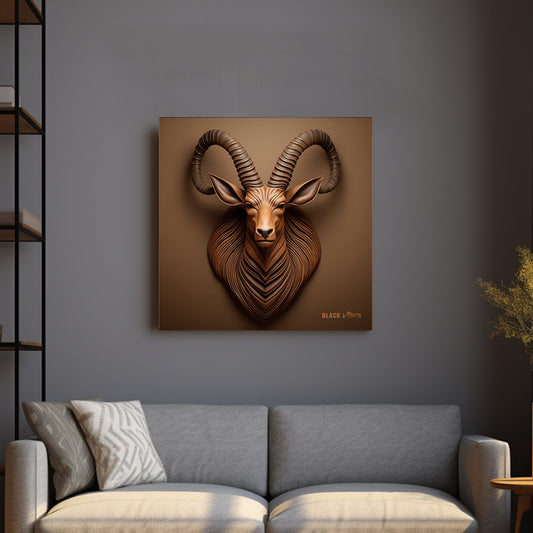 Game Sculpture - Antelope