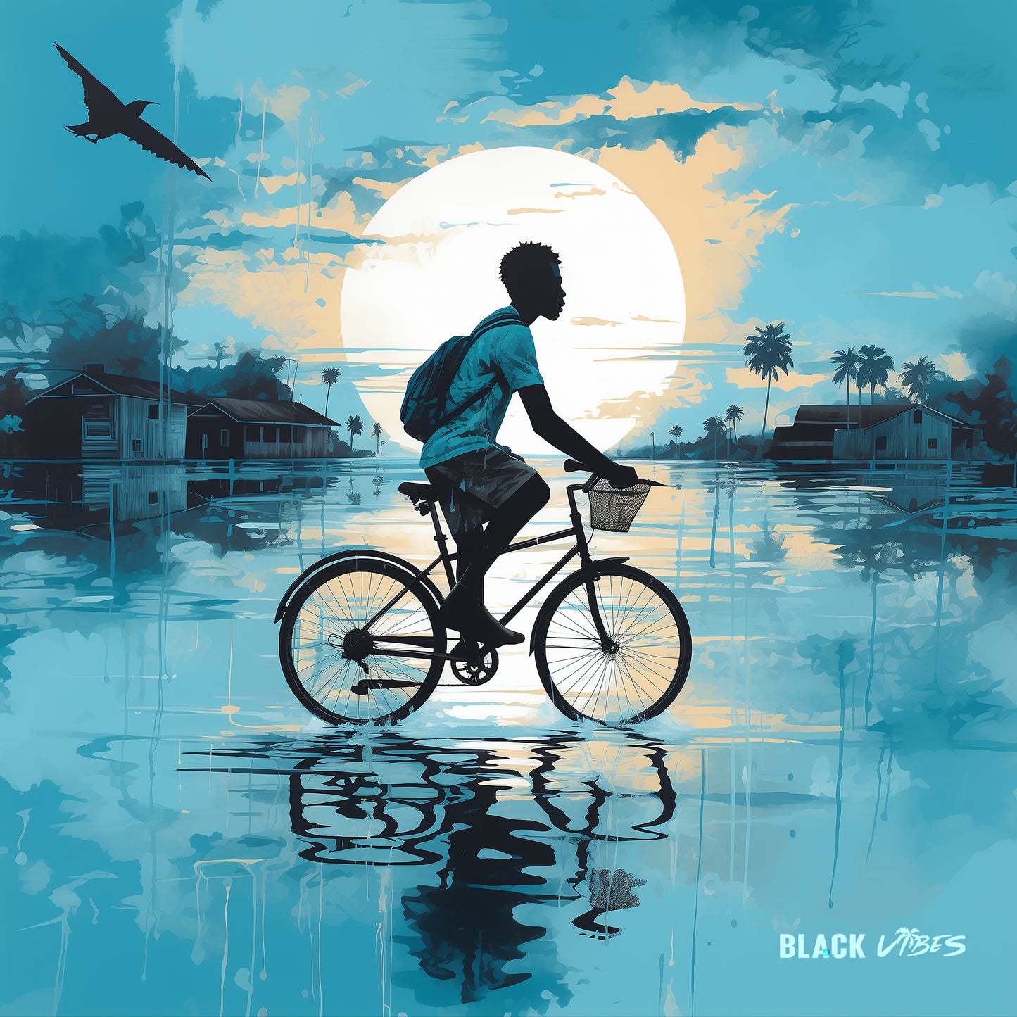 Ridin' on Water - Blue