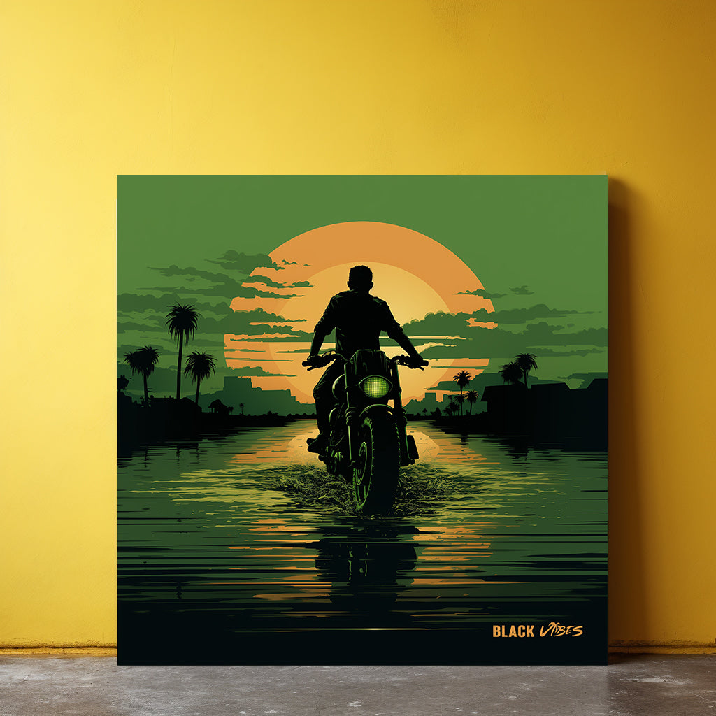 Ridin' on Water - Green