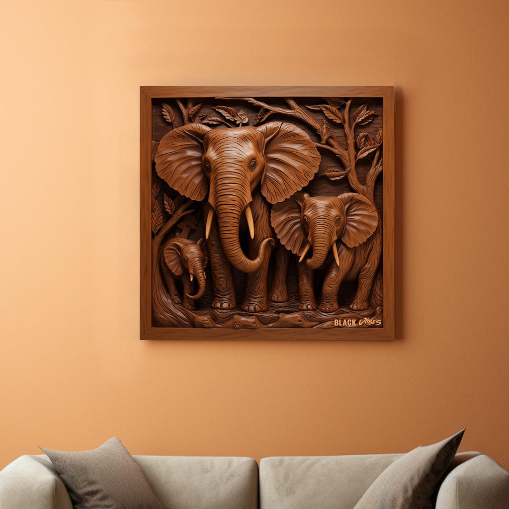 Safari Carvings - Chocolate Elephants