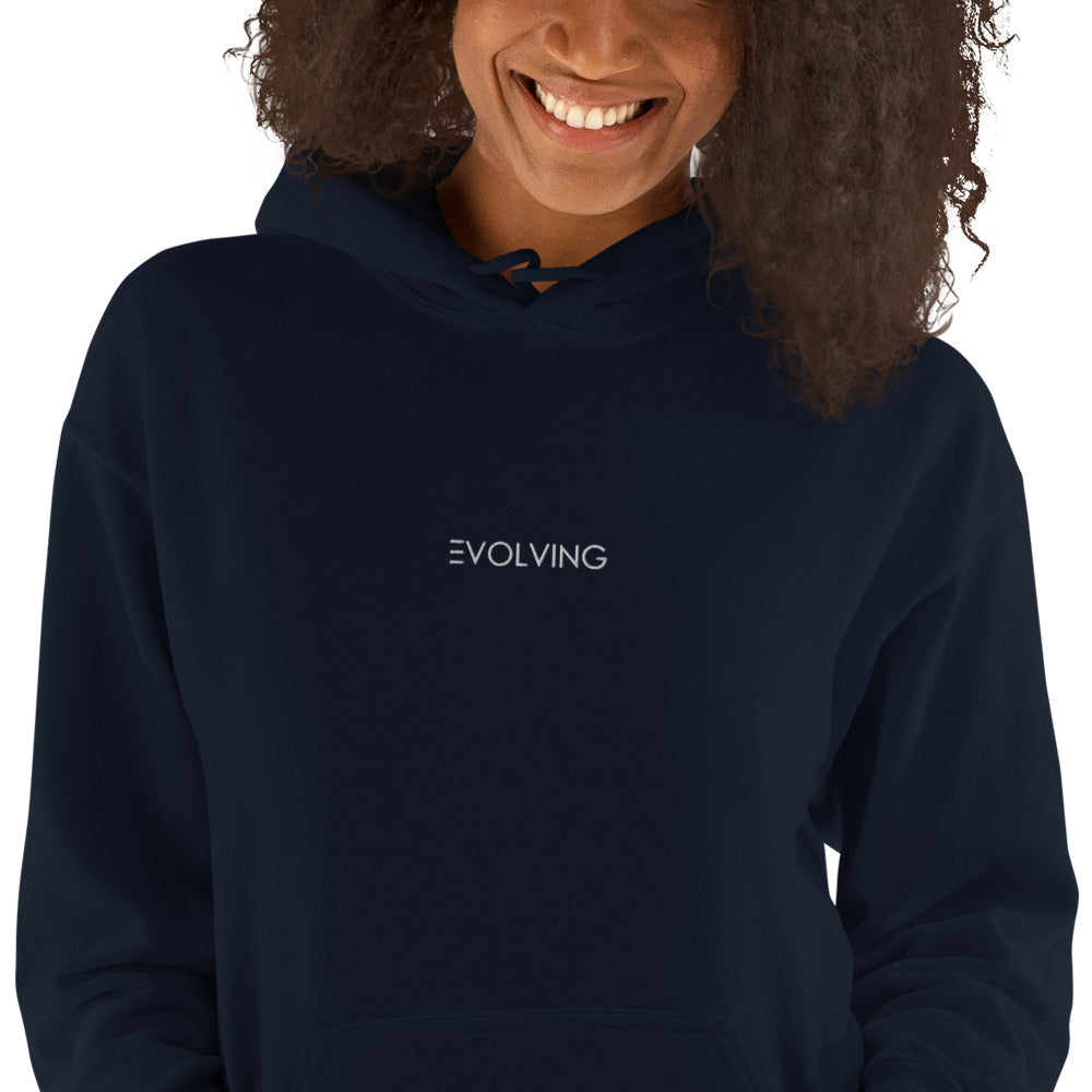 Evolving Embroidered Unisex Hoodie