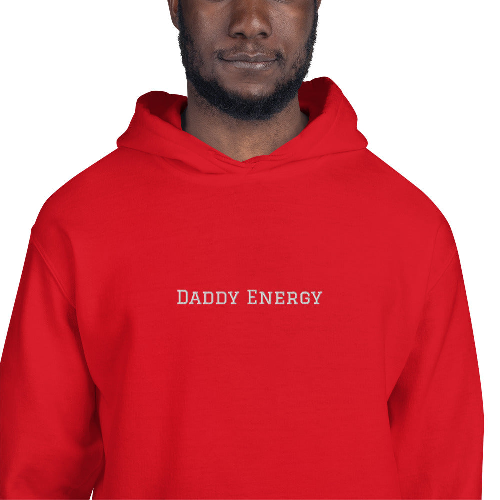 Daddy Energy Embroidered Unisex Hoodie