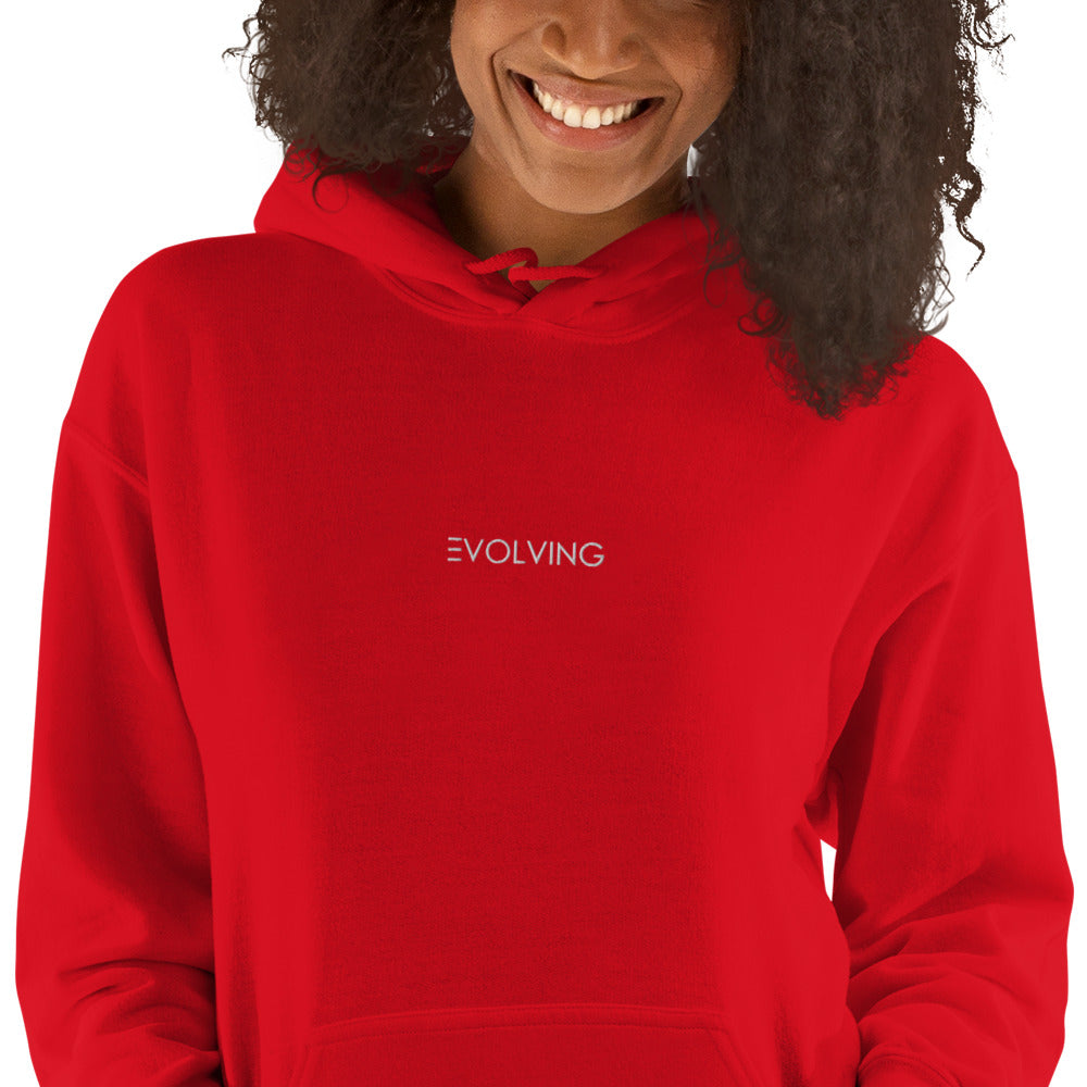Evolving Embroidered Unisex Hoodie
